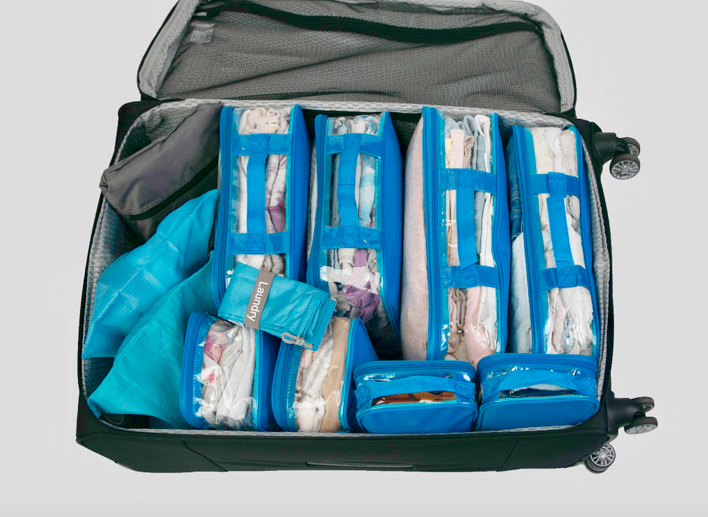 An Organized Suitcase: How to Use EzPacking Cubes as Traveling Drawers