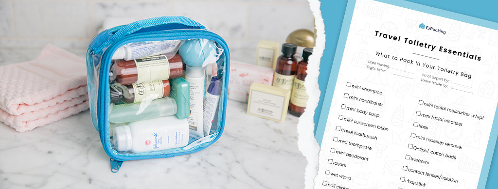 How to Pack Makeup and Toiletries for Travel