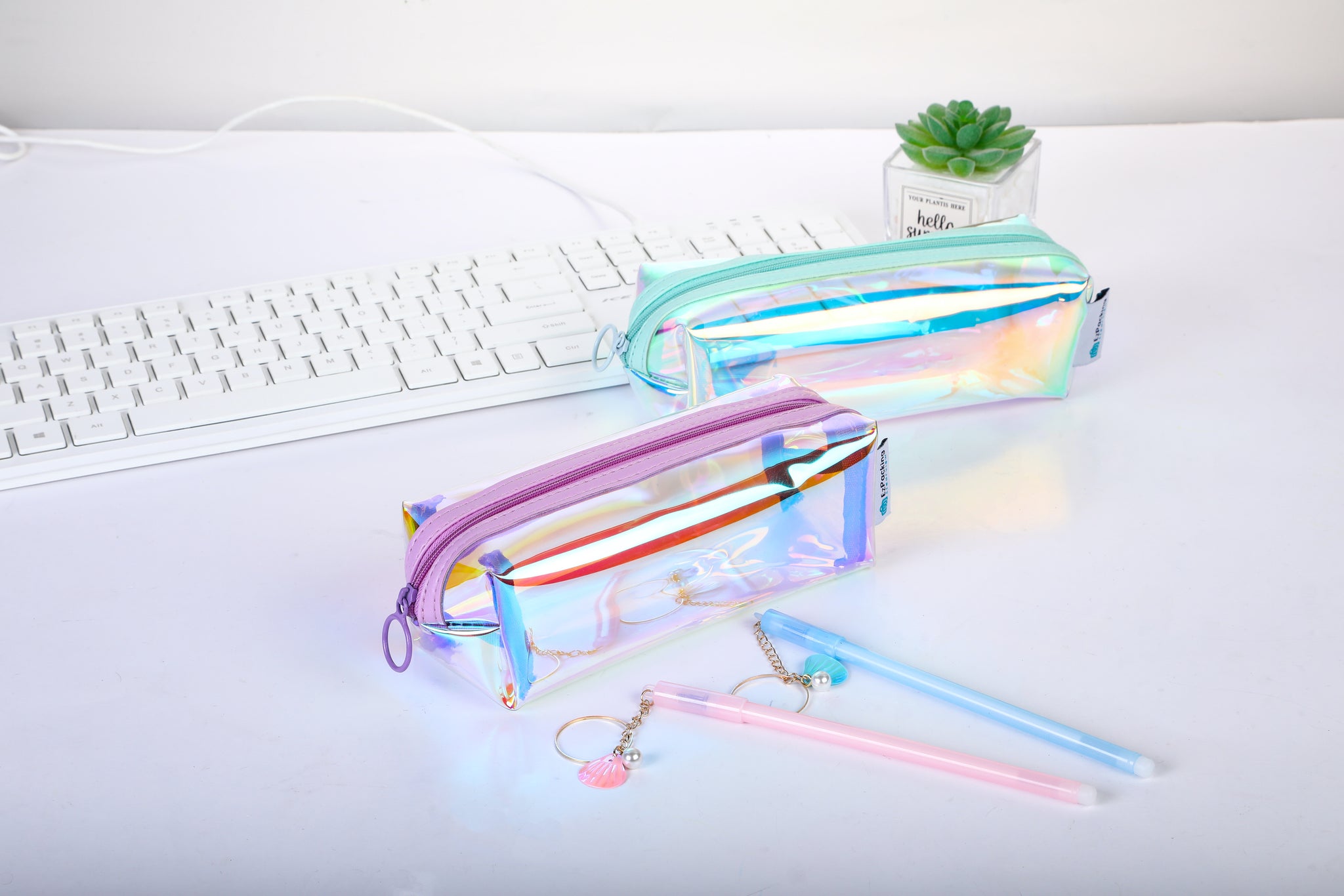 Large or Small Clear Exam See Through Transparent Pencil Case Toiletry Bag  Home | eBay
