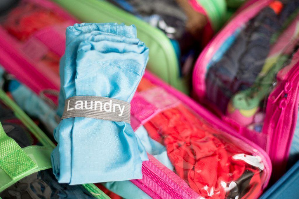 Travel Laundry Bag: Two-Sided Pouch for Clean & Dirty Separation